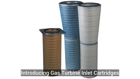 Advanced Synthetic Fiber Paper Air Filter for Gas Turbine Inlet